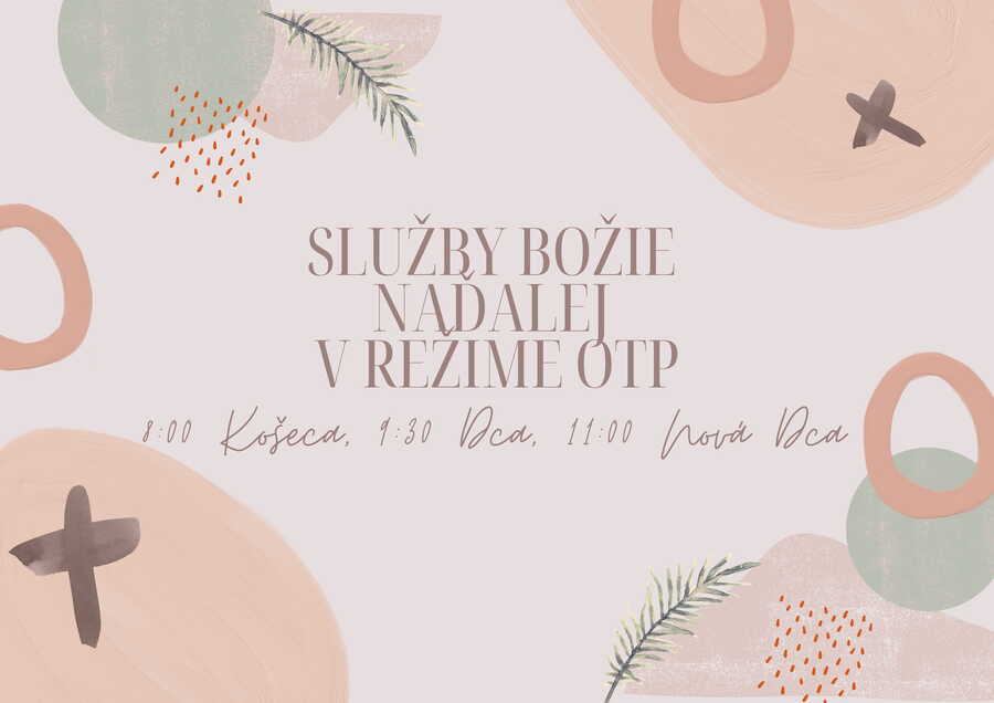 Služby Božie v režime OTP
