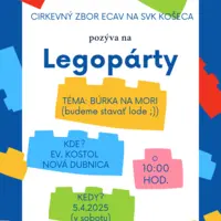 Legopárty 5.4.2025 (sobota)