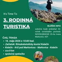 3. Rodinná turistika