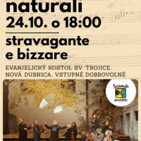 Koncert Solamente naturali 24.10.2025