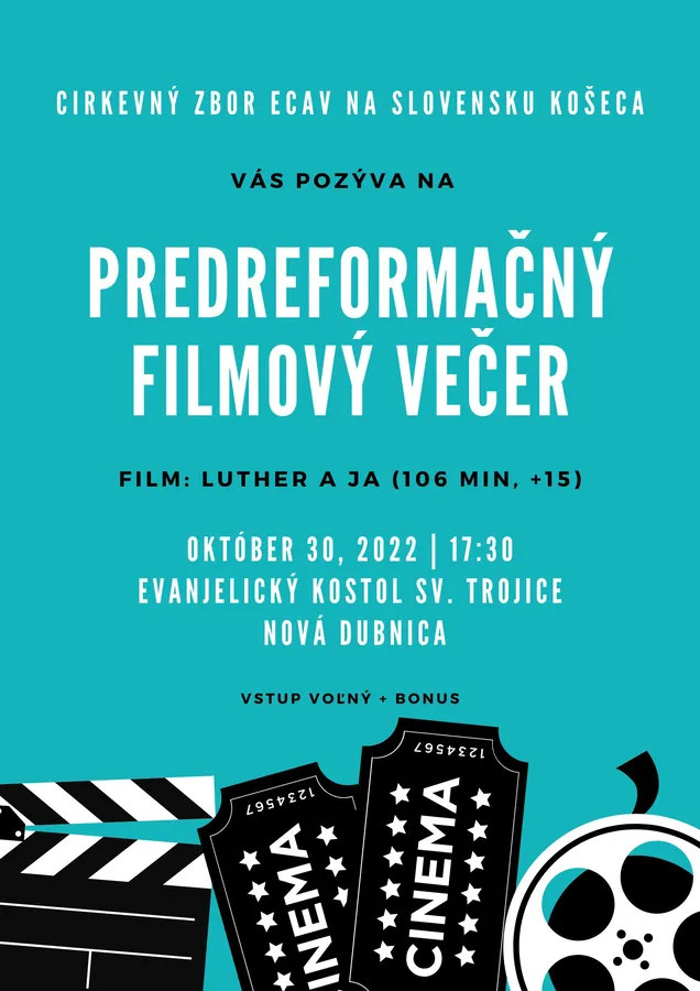 2. Predreformačný filmový večer