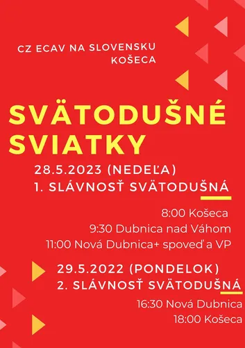 Svätodušné sviatky