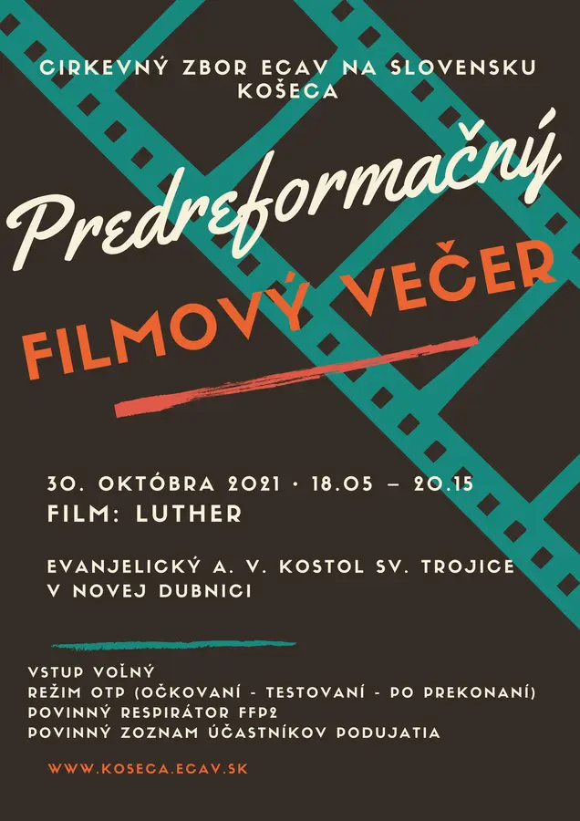 Predreformačný filmový večer