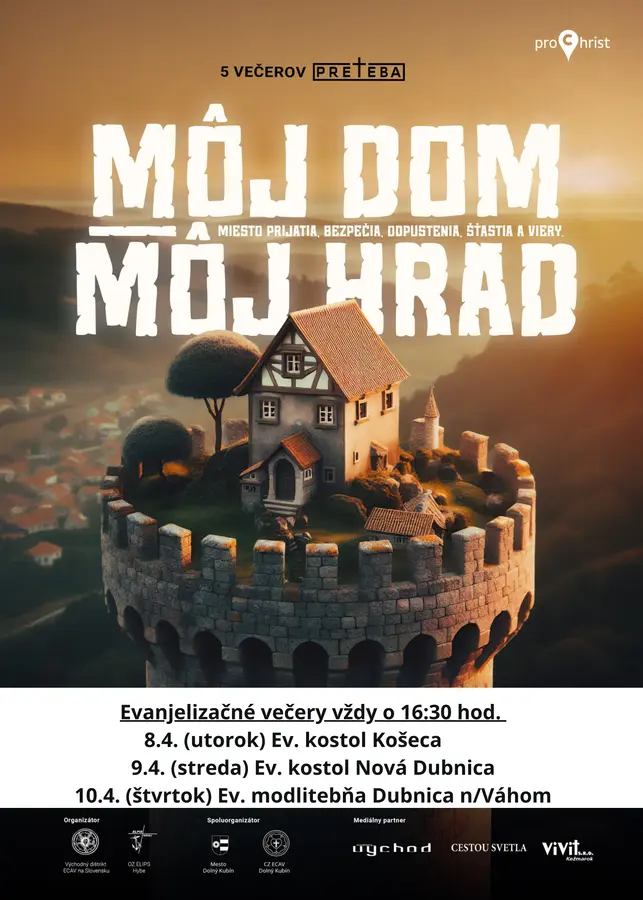 Evanjelizačné večery - od 8.4.2025